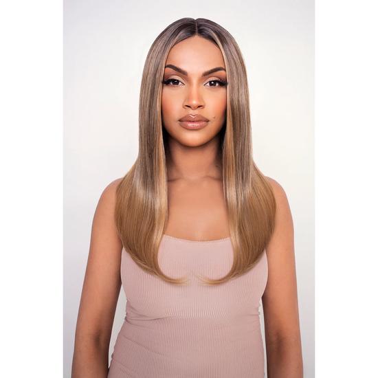 LullaBellz The Mya Balayage Bronde Midi Curve Lace Front Wig