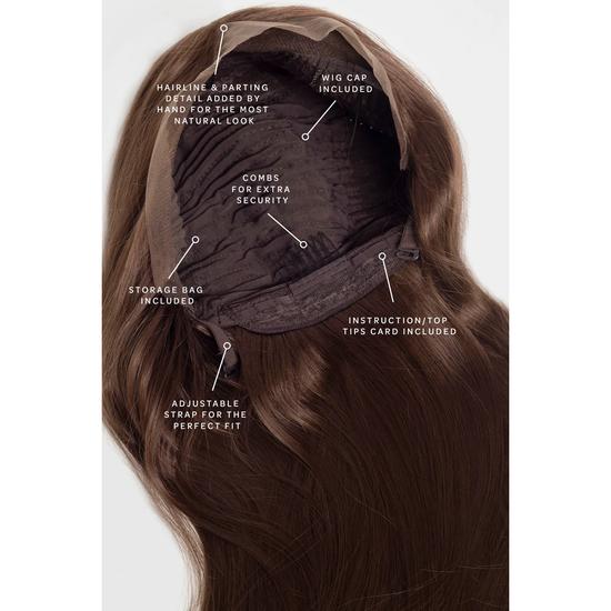 LullaBellz The Yasmine Chestnut Sleek & Straight Lace Front Wig