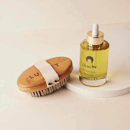 Lumity Copper Body Brush