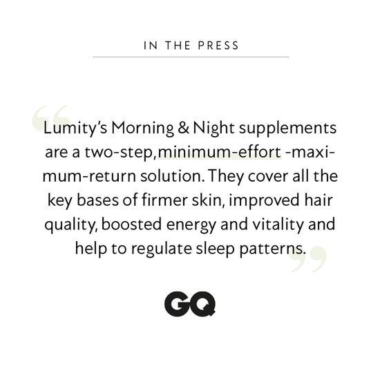Lumity Morning & Night Male Supplements 112 Morning Softgels + 112 Night Softgels (28 Days)