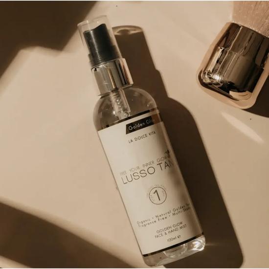 Lusso Tan Golden Glow Hand & Face Mist