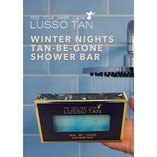 Lusso Tan Tan-Be-Gone Shower Bar Winter Nights
