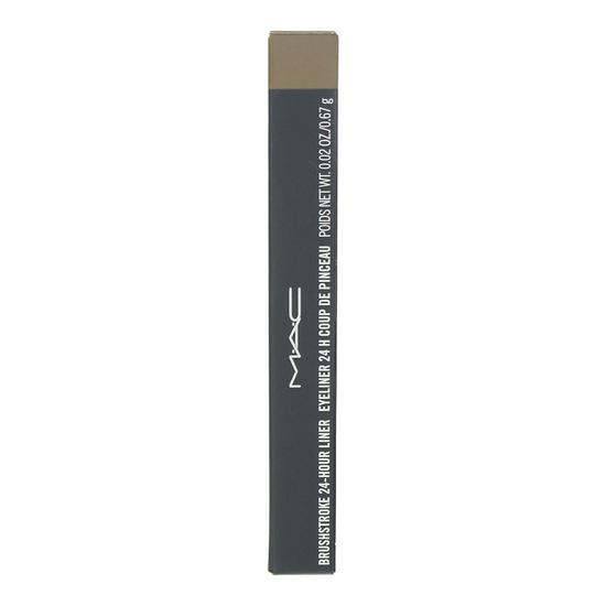 MAC Brushstroke Eyeliner 24hr Liner BrushBrown 0.67g