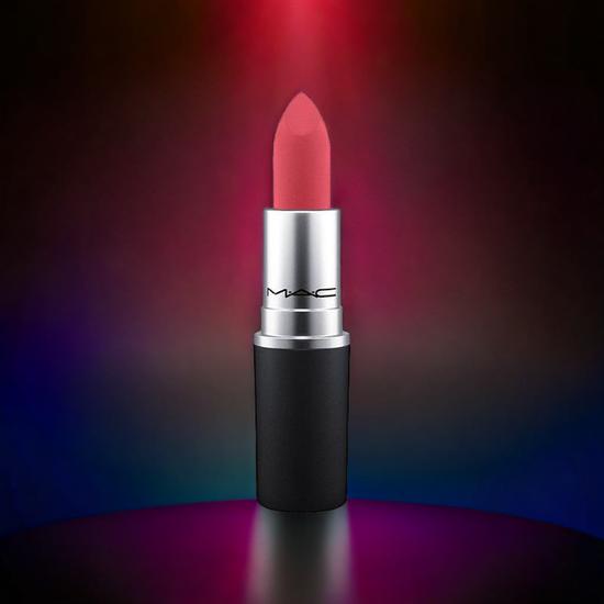 MAC Powder Kiss Lipstick Burning Love