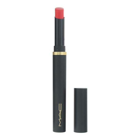 MAC Powder Kiss Velvet Blur Slim Stick Lipstick 875 Devoted To Danger 2g