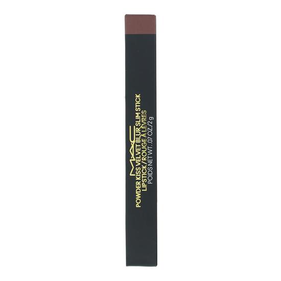 MAC Powder Kiss Velvet Blur Slim Stick Lipstick 892 Over The Taupe 2g