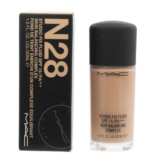 MAC Studio Fix Fluid N28 SPF 15 Foundation 30ml