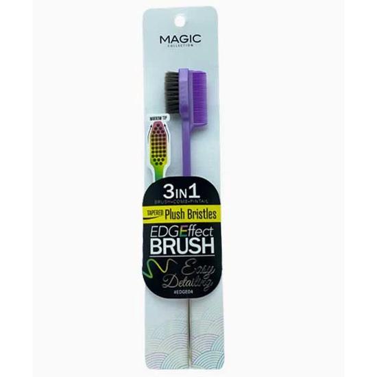 Magic Collection 3 In 1 Edge Effect Brush Plus Bristles EDGE04 Assorted