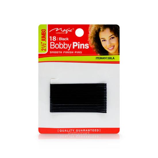 Magic Collection Jumbo 18 Bobby Pins 915BLA 18 Jumbo Pins