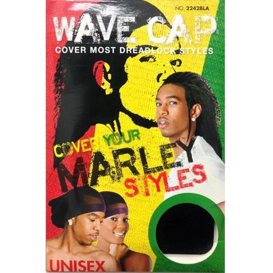 Magic Collection Marley Style Wave Cap Black 2242 2242 Bla