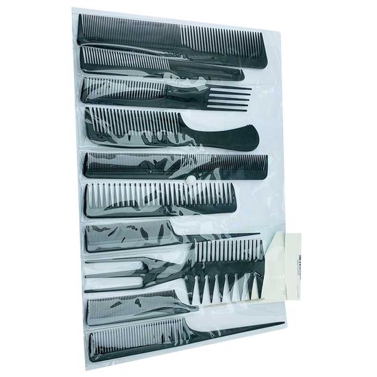 Magic Collection Stella Collection Comb Set 24260BLA 10 pcs / Black