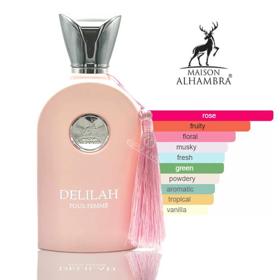 Maison Alhambra Delilah Pour Femme Eau De Parfum By Maison Alhambra 100ml
