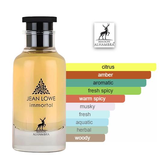 Maison Alhambra Jean Lowe Immortal Eau De Parfum By Maison Alhambra 100ml