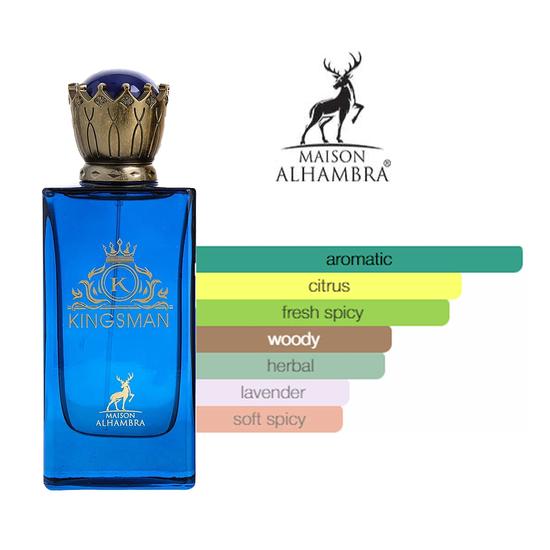 Maison Alhambra Kingsman Perfume Eau De Parfum By Maison Alhambra 100ml