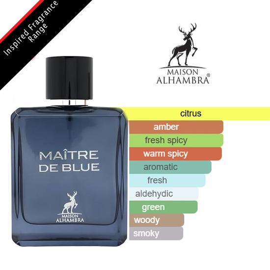 Maison Alhambra Maitre De Blue Eau De Parfum By Maison Alhambra 100ml
