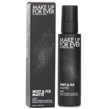 MAKE UP FOR EVER Mist & Fix Matte 24h Shine-Control Setting Spray 100ml