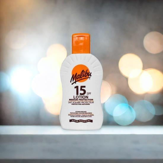 Malibu Protection Lotion Water Resist SPF 15 200ml