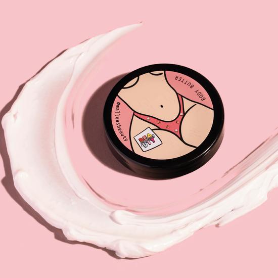 Mallows Beauty AHA Peachy Body Butter