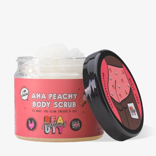 Mallows Beauty AHA Peachy Body Scrub
