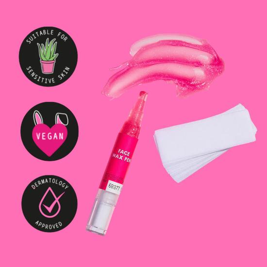 Mallows Beauty Face Wax Kit