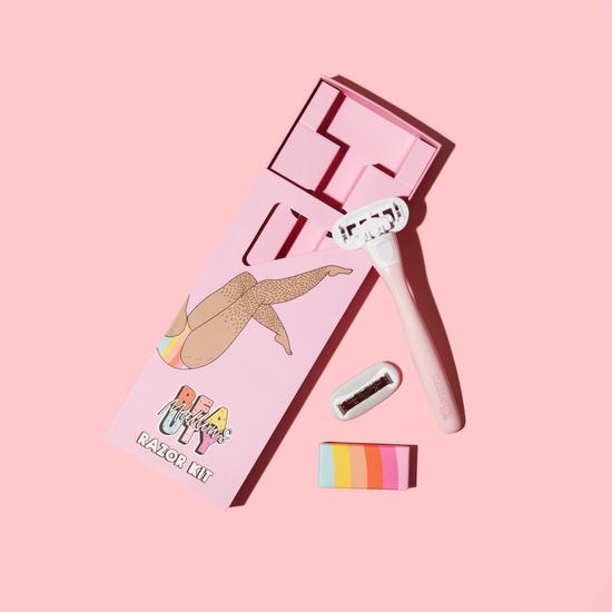 Mallows Beauty Razor & Shave Starter Kit Unicorn Shave Butter