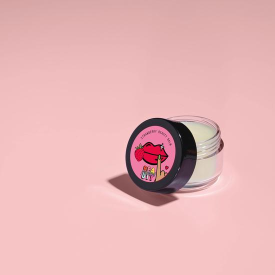Mallows Beauty Strawberry Lip Balm