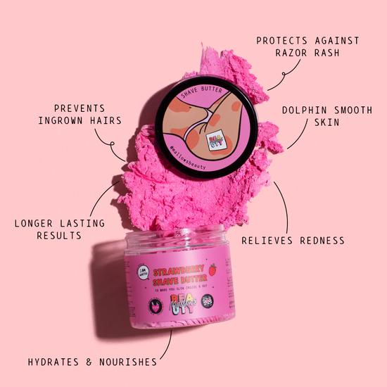 Mallows Beauty Strawberry Shave Butter
