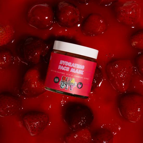 Mallows Beauty Strawberry Skin Hydrating Face Mask