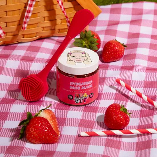 Mallows Beauty Strawberry Skin Hydrating Face Mask
