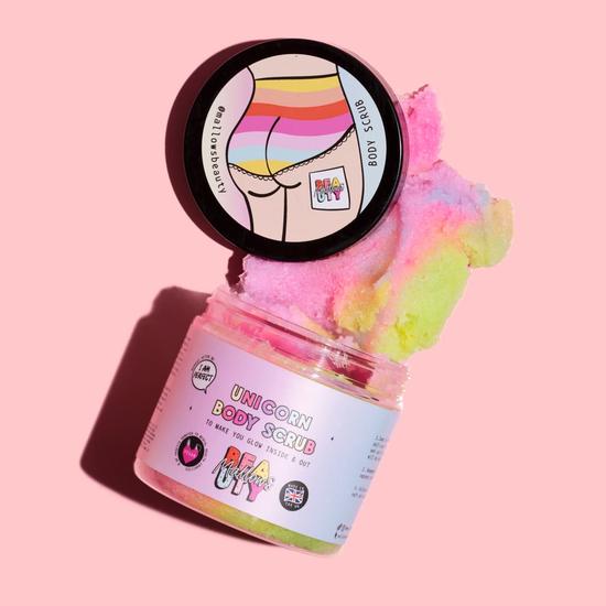 Mallows Beauty Unicorn Scrub & Shave Duo