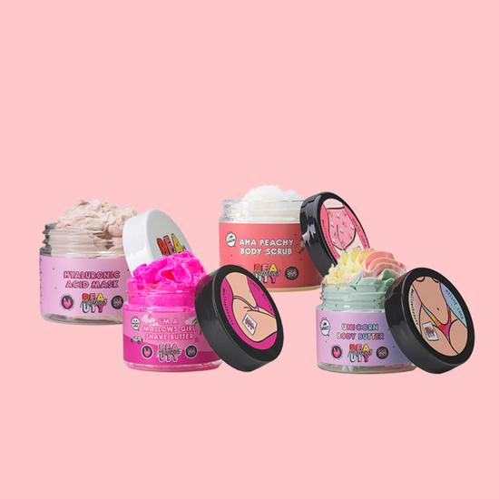 Mallows Beauty Vanity Case & Goodies Super Bundle
