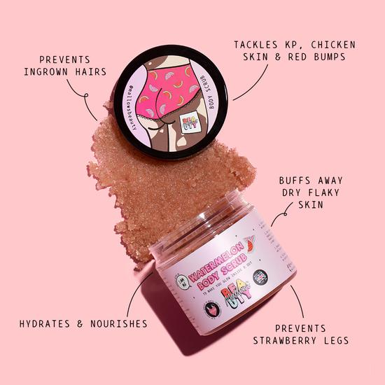 Mallows Beauty Watermelon Body Scrub