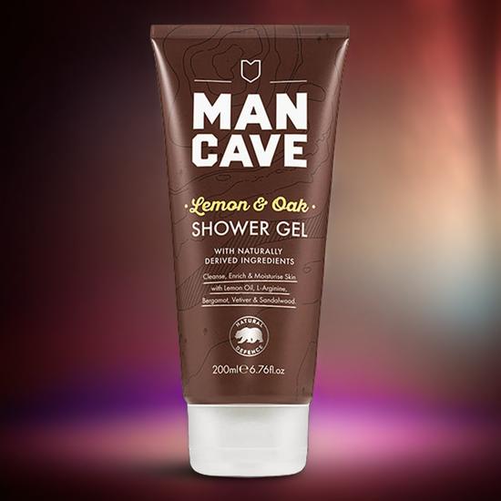 ManCave Lemon & Oak Shower Gel 200ml