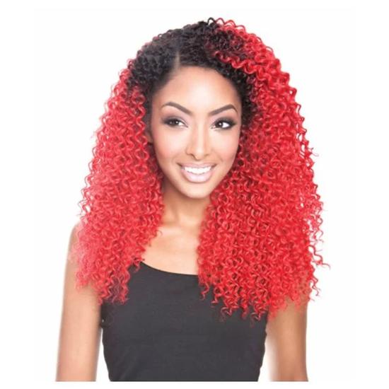 Mane Concept Hair Enchantress Synthetic Brazilian Ombre Jerry Curl Wvg 3pcs 18" 19" 20" / OMT2/30/33