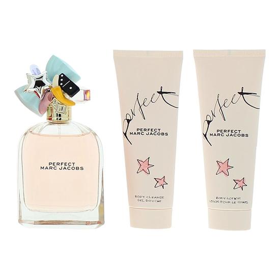 Marc Jacobs Perfect Eau De Parfum Gift Set Eau De Parfum Spray + Purse Spray