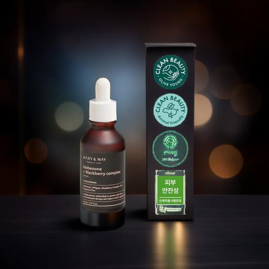 Mary & May Idebenone + Blackberry Complex Serum 30ml