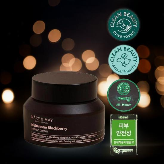 Mary & May Idebenone Blackberry Intense Cream 70ml