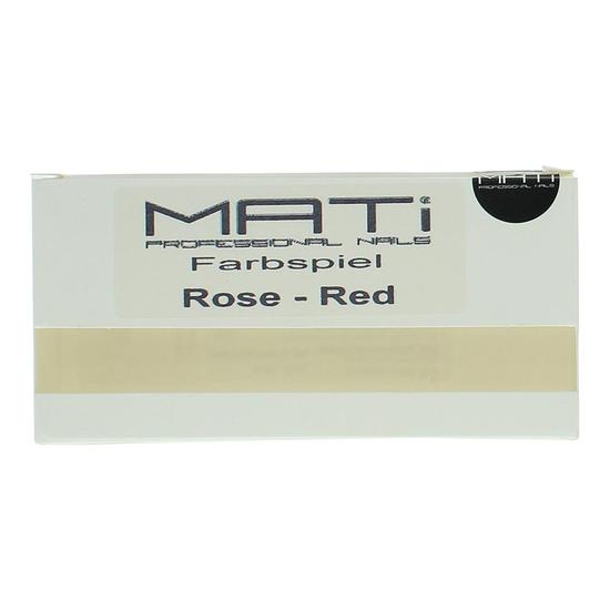 MATi Professional Nails Nail Polish Gift Set Red Rose 5ml