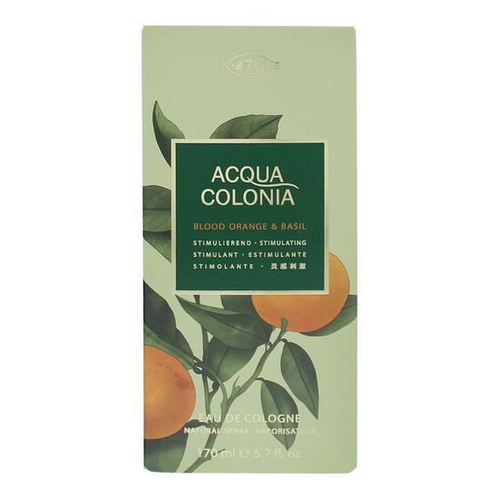 Maurer and Wirtz 4711 Acqua Colonia Blood Orange & Basil Eau De Cologne 170ml