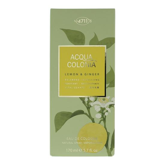 Maurer and Wirtz 4711 Acqua Colonia Lemon & Ginger Eau De Cologne 50ml