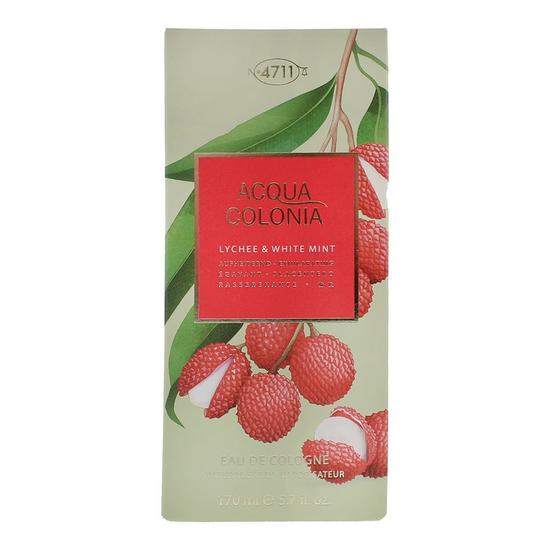 Maurer and Wirtz 4711 Acqua Colonia Lychee & White Mint Eau De Cologne 50ml
