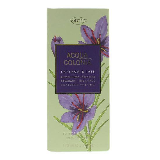 Maurer and Wirtz 4711 Acqua Colonia Saffron & Iris Eau De Cologne 170ml