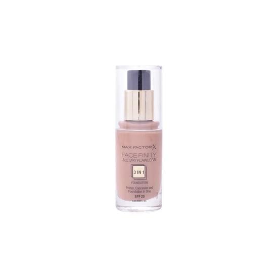 Max Factor Face Finity All Day Flawless 3 In 1 Foundation 77 Soft Honey 30ml