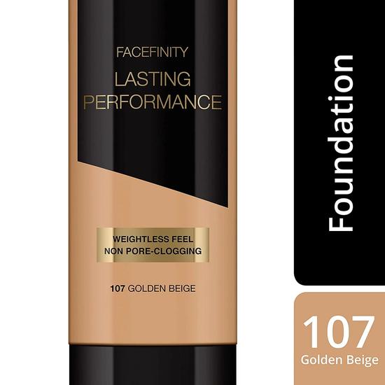 Max Factor Lasting Performance Weightless Feel Foundation 107 Golden Beige