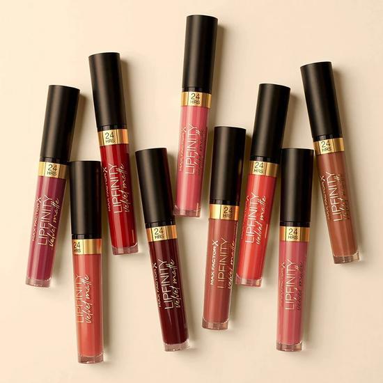 Max Factor Lipfinity Velvet Matte 24hr Lipstick 040 Luxe Nude