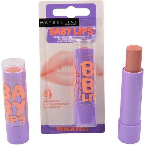 Maybelline Baby Lips Moisturising Lip Balm Peach Kiss