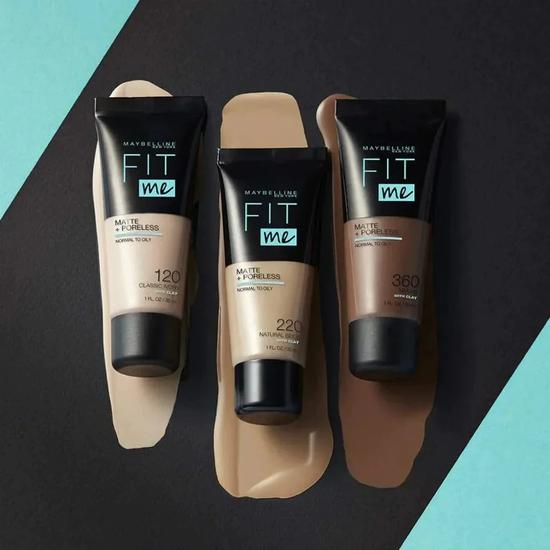 Maybelline Fit Me Matte Plus Poreless 16h Oil Control Foundation 220