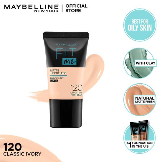 Maybelline Fit Me Matte Plus Poreless 16h Oil Control Foundation 220