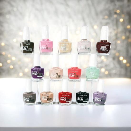 Maybelline Super Stay 7 Days Gel Nail Polish Assorted Set Set Of 7