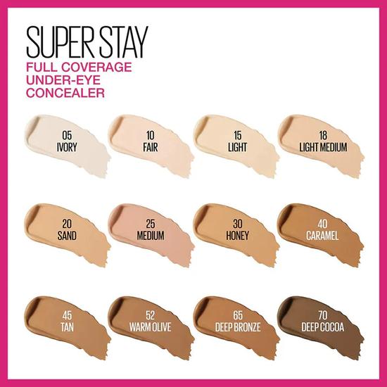 Maybelline Superstay Full Coverage Concealer 45 Tan